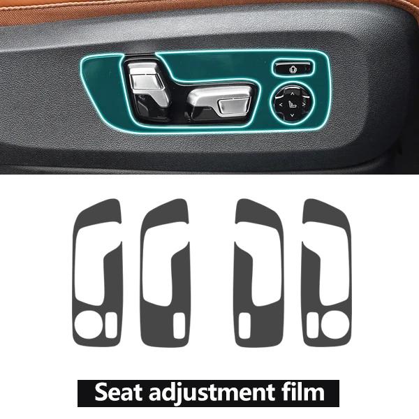 Car Interior Protective Film Central Console Navigation Display Gear Screen Protector Self Healing Sticker for BMW X7 G07 2019