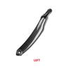 Carbon Texture Left Inner Door Handle Pull Trim Cover For BMW X5 X6 E70 E71 E72
