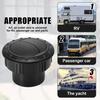 Universal AC Air Outlet Vent Louvered Dashboard Electroplate Knob 60mm Pack of 4