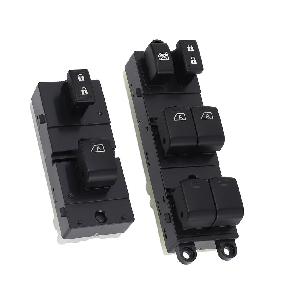 Master Power Window Switch 25401ZL10A 25411ZP80A Front Left and Right Side for Pathfinder 2007 2012 Left Hand Drive