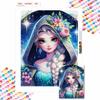 5D Diy Diamond Painting Flowers and Elsa Full Drill Rhinestones Mosaic Embroidery Handmade Products Home Decor Gift