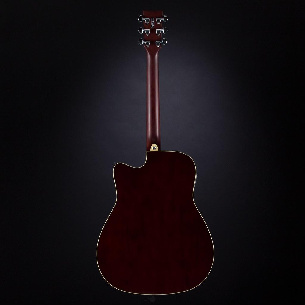 YAMAHA FX370C TBS Yamaha Electric Acoustic Guitar Introduction Beginner / FX-370C