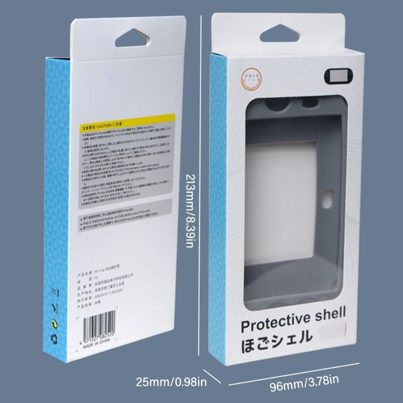 Мягкий силиконовый чехол-скин Пылезащитный Защита игровых консолей Силиконовый чехол для хранения всего корпуса Обновления чехол для PSV2000