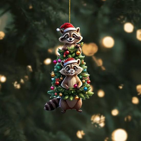 Подвесное украшение, милое украшение в виде животного, креативная форма со шнурком, легко подвешивается на зеркало заднего вида автомобиля, подвесное украшение, подвески