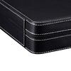 Dust-proof PU Leather Watch Box 6/10/12 Bit Watch Storage Box Zipper Watch Box  Men Women Use