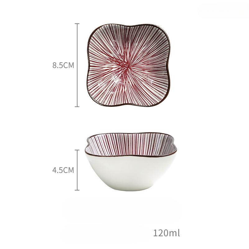 Японская керамическая десертная тарелка, подставка для фруктов, креативная маленькая тарелка для ароматизаторов, блюдо для макания, барбекю, хот-пот, ресторанная тарелка для закусок