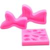 3PC/Set Mermaid Tail Fondant Cake Moulds Silicone Mold Cake Decorating Baking Tools Handmade Soap Mold Fish Fork Tail