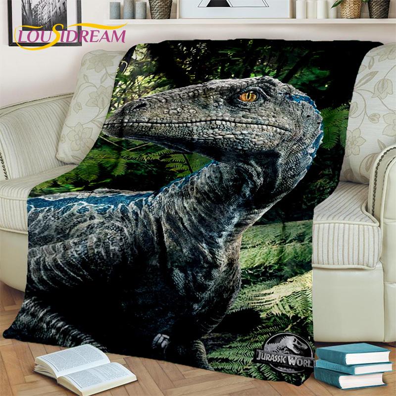 Одеяло с 3D мультфильмом «Парк Юрского периода», фланелевое одеяло для дома, спальни, кровати, дивана, пикника, офиса, пешего туризма, отдыха, сна, подарок