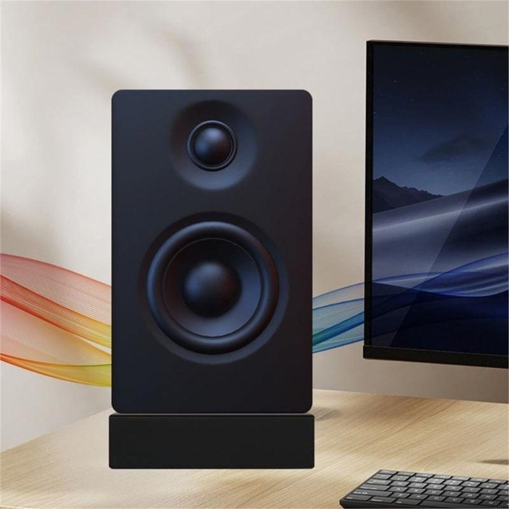 1Pcs Anti Vibration Feet Bookshelf Speaker Stand Amplifier Stand for MR5BT Desktop Shelf