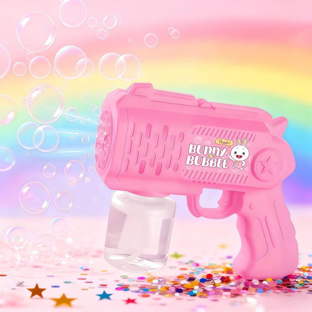 Popular Kid's 32-Hole Electric Bubble Gun - Automatic Handheld Toy for Bubbles