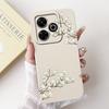 For Xiaomi Redmi 13 4G 5G Back Cover On Redmi13 5G Coque Funda Flower Butterfly Women Fashion Phone Case Liquid Silicone Shell