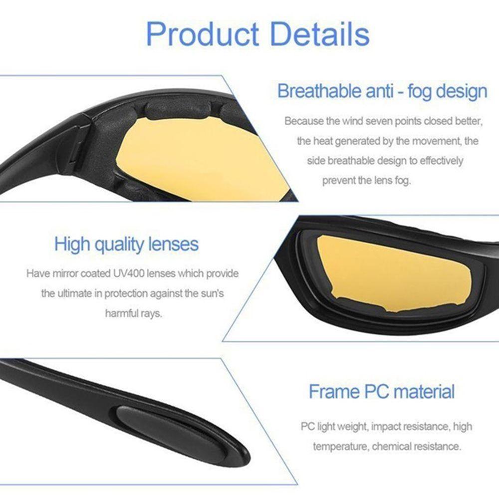 Outdoor Sport Windproof Dustproof Goggles Protective Gears Motorcycle Riding Glasses Scooter Sunglasses2