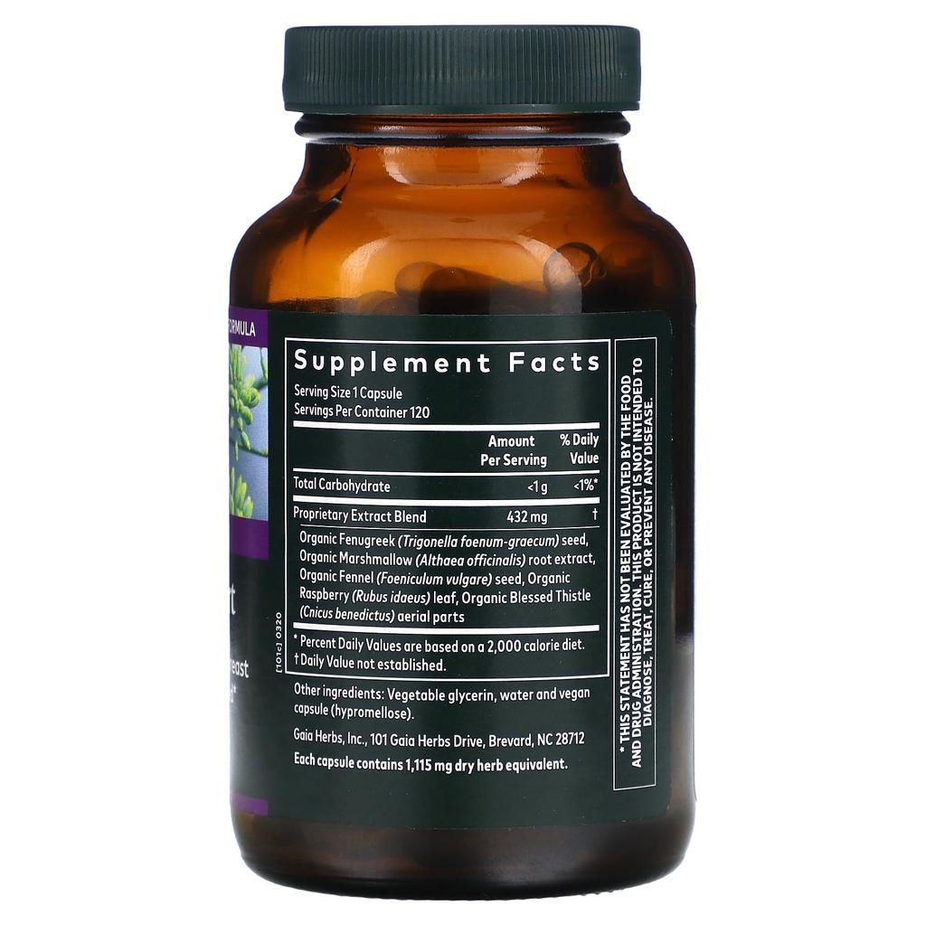 Gaia Herbs, Women's Lactation Supplement, 120 Liquid Phyto-Caps Veggie Capsules