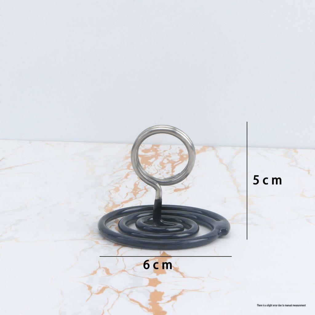 304 Stainless Steel Rotating Menu Holder & Message Clip
