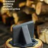 Compact Cube Firewood Axe: Outdoor Wood Splitting Tool