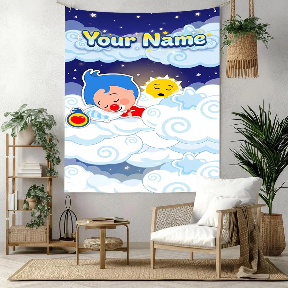 Plim Plim Custom Tapestry Decorative Wall Tapestry Non-Fading Color Perfect for Dorm Room Multi-purpose for All Occasions Housewarming Gift