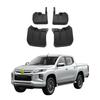 4 шт. Брызговики Подкрылки Совместимые с Mitsubishi L200/Triton/Barbarian 2018 2019 2020 2021 2022