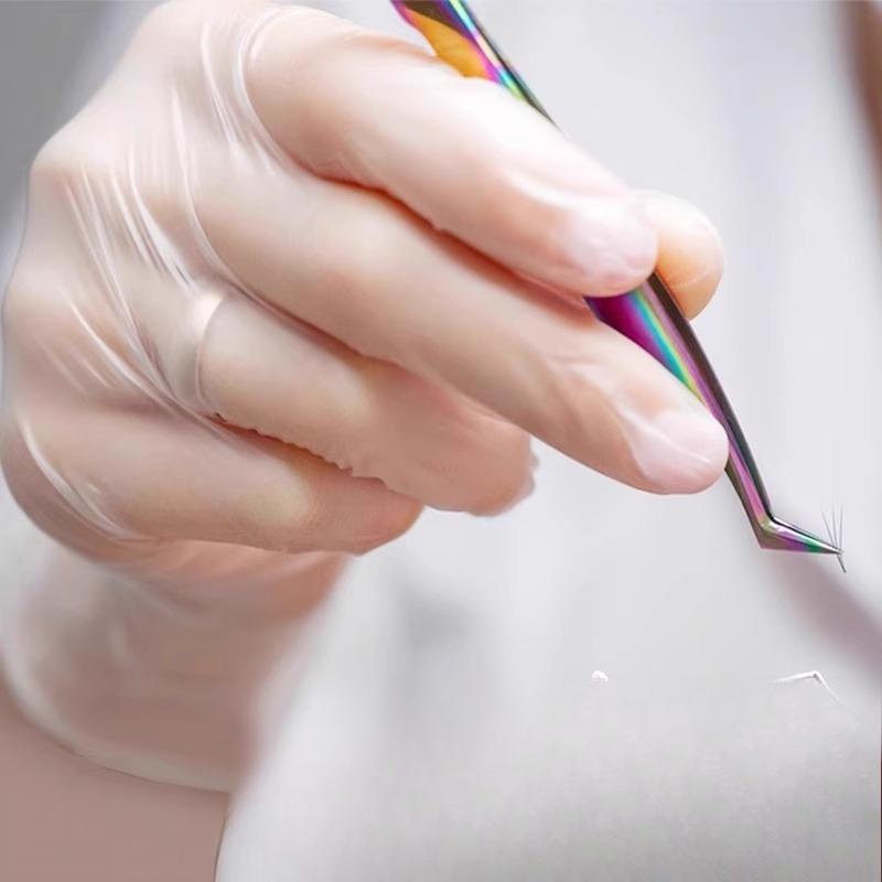 Утолщенные и прочные латексные одноразовые перчатки для массажа, татуировок и ножных ванночек, защитные перчатки