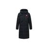 Champion All-Weather Series Long Warm Hooded Zipper Down Jacket Unisex Outerwear Black 152350903-2