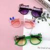 Fashion Children'S Sunglasses Cute Bow Cute Treasure Sunglasses Uv-Proof Children'S Boys And Girls Glasses