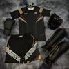 Boxing MMA BJJ Short Sleeve Shorts Set Training Fitness