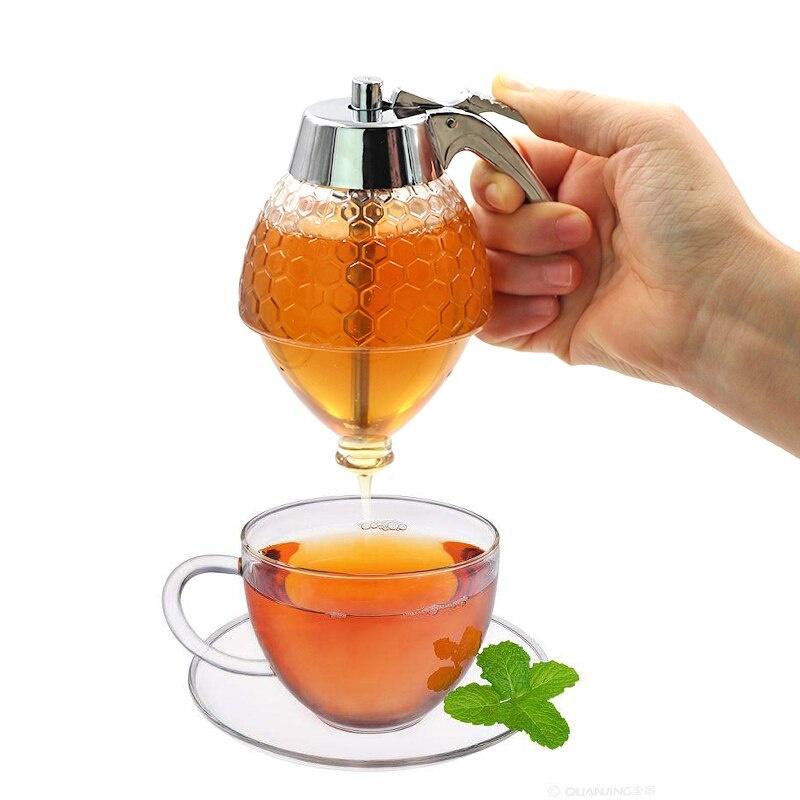 Диспенсер для меда, диспенсер для сока, сиропа, избегайте липких кухонных принадлежностей