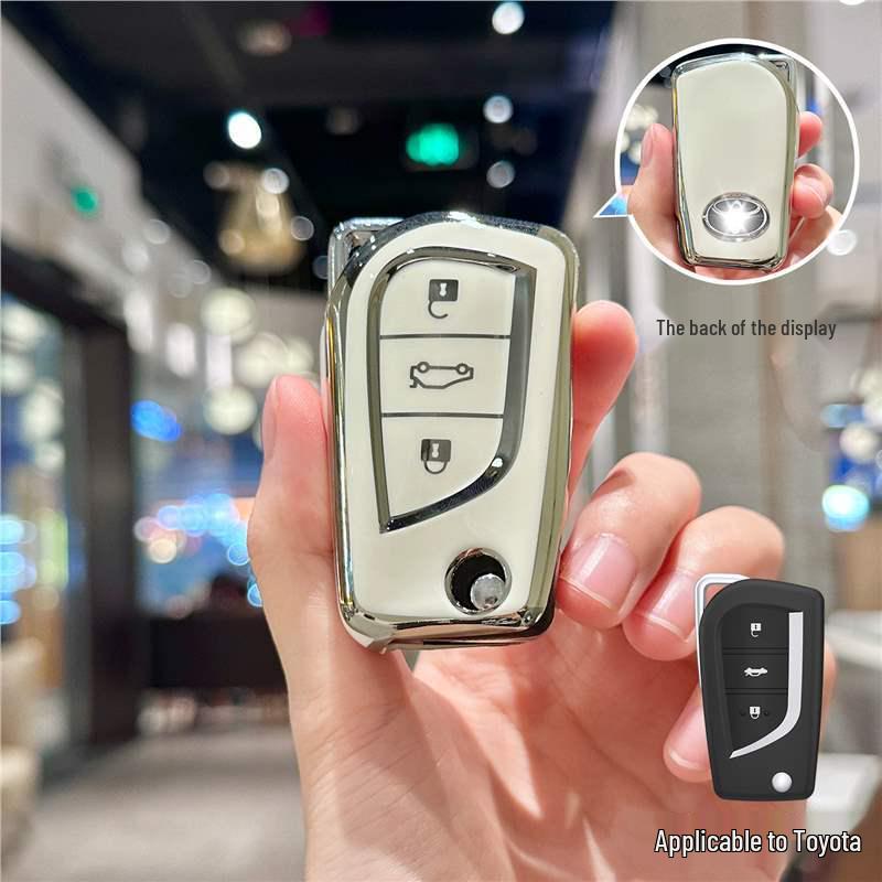 Чехол для ключа Toyota для Corolla, RAV4, Camry, Vios, Highlander, Asia Dragon, Velanda