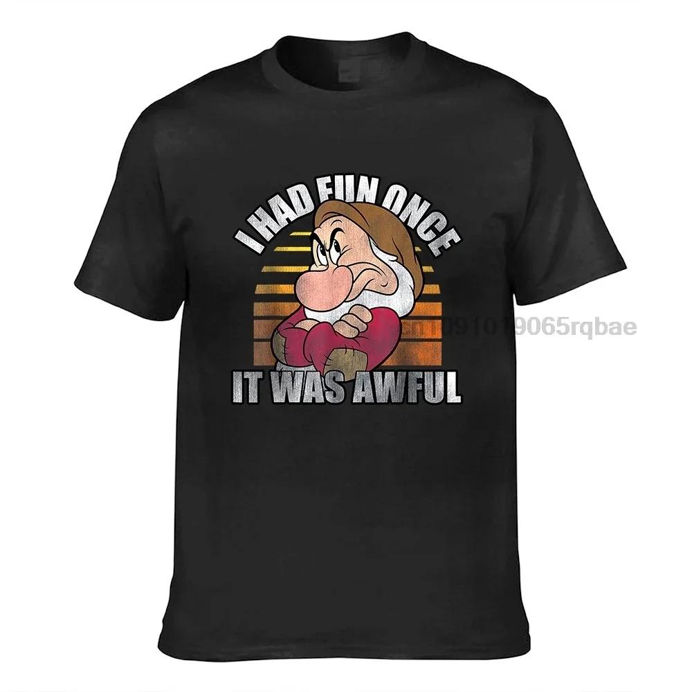 Grumpy I Had Fun Once Tshirt For Unisex And Unisex Tshirt