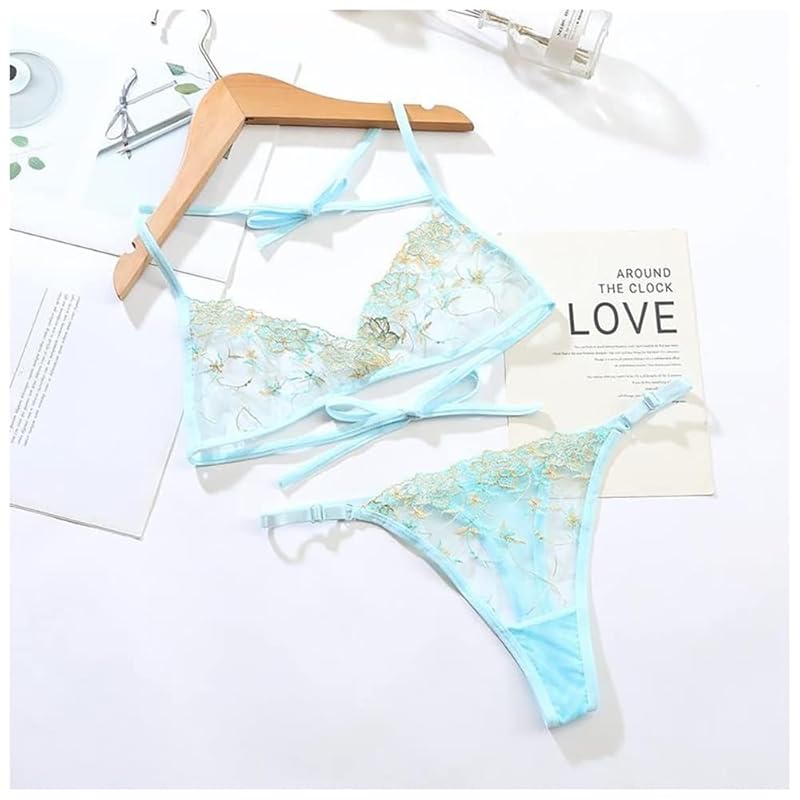 [Synlala] сексуальное нижнее белье бюстгальтер шорты комплект для женщин Милый и сексуальный комплект из верха и низа сексуальный бюстгальтер и шорты с вышивкой