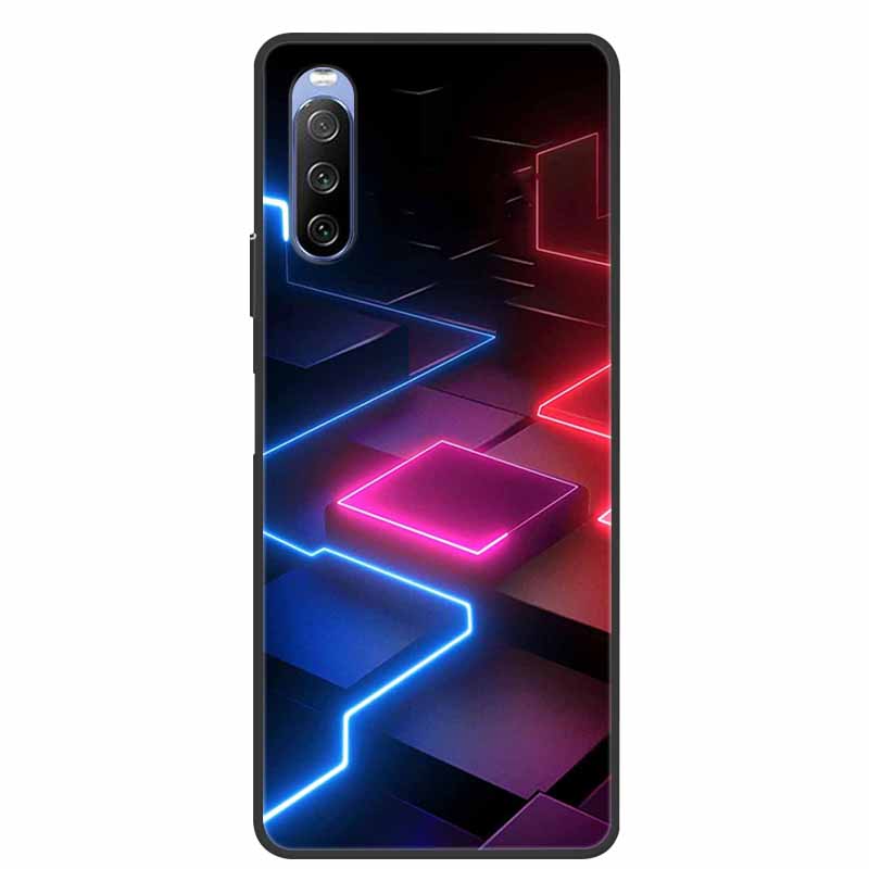 Для Sony Xperia 10 IV Чехлы Мягкий ТПУ Силикон Кот Животное Чехлы для Телефона Для Sony Xperia 1 IV Задние Чехлы Funda для Xperia10IV 6.0''