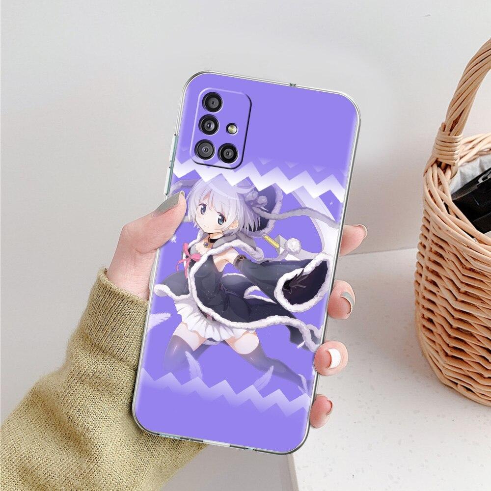 Чехол для телефона Anime Puella Magi Madoka Magica для Samsung Galaxy A51 A71 A21S A12 A11 A31 A41 A52 A32 5G A72 A01 A02S Прозрачный чехол