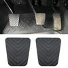 2x Brake Clutch Rubber Car Pedal Pad Cover For Hyundai Accent Tucson Tiburon I30 Sanata Veloster 3282536000 Car-styling Non-Slip