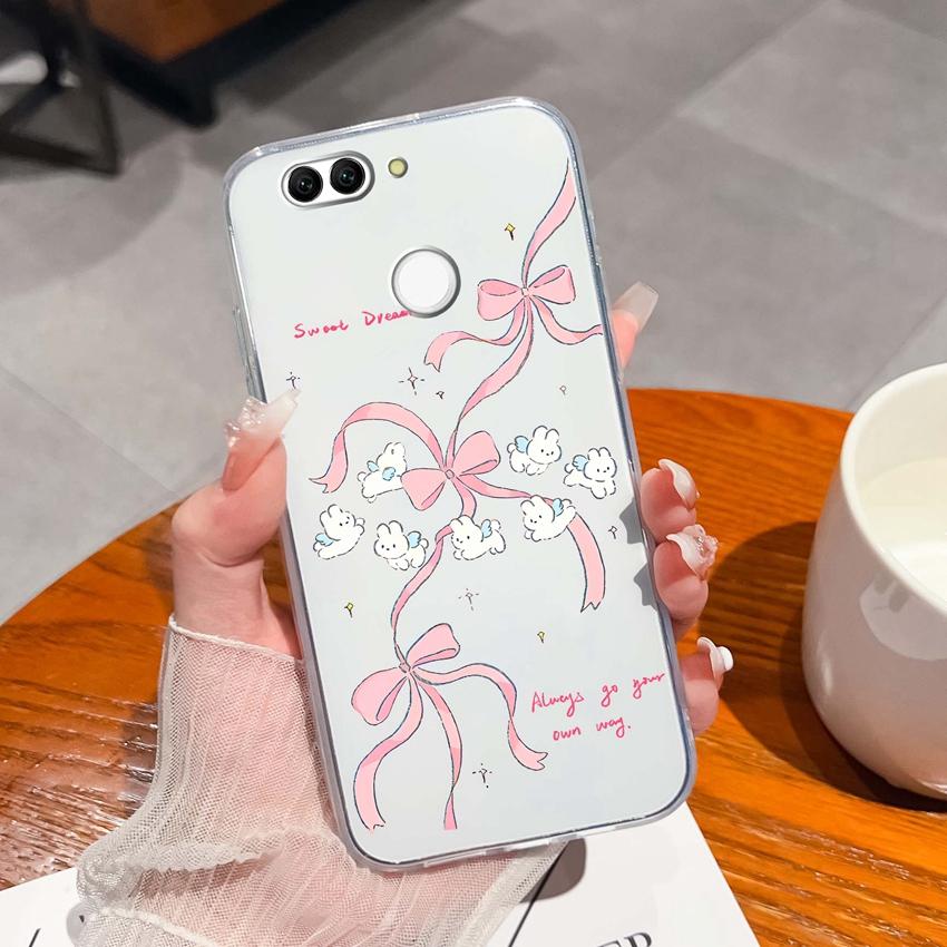 Для Huawei Nova 2 2S 3 3e 4 4e 5 5i 7i 6 7 SE Роскошный прозрачный чехол для телефона с красивым узором крыльев бабочки, мягкий силиконовый противоударный чехол для Huawei