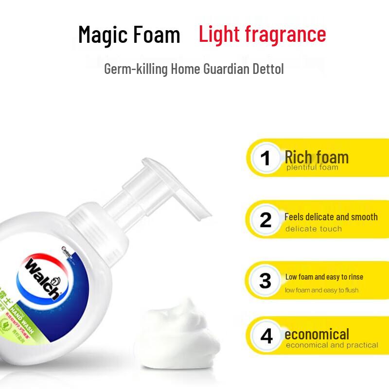 Walch Lime Foaming Antibacterial Hand Wash (2 x 300ml)