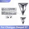 AAXU1 For Changan Deepal S7 Original Car Logo Sticker Front Bumper Emblem Rear Emblem Tailgate Logo Sticker