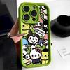 Взрывозащищенный TEMU/Xiyin/TikTok Sanlio TK кот Hello Kitty для Apple 16 чехол для мобильного телефона лестница