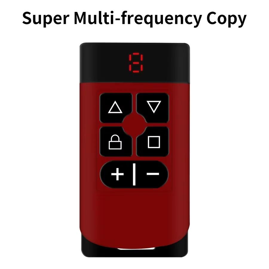 Универсальный гаражный пульт дистанционного управления 8-в-1, дубликатор ключей ворот, клонер, многочастотный контроллер гаражных ворот, 8 каналов, 433 300-915 МГц