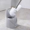 Toilet No Dead Ends Toilet Brush Set Cleaning Brush Long Handle Plastic Toilet Brush Toilet Brush Toilet Brush