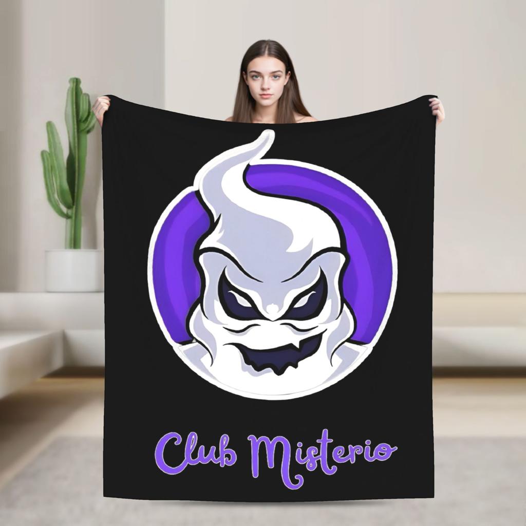 Fede V-Vigevani Flannel Blanket Club Misterios Warm Soft Throw Blanket for Outdoor Decorative Funny Bedspread Sofa Bed Cover