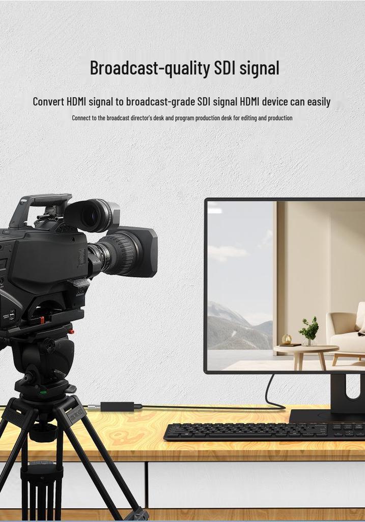 HDMI в 3G-SDI Вещательный 1080P Конвертер для ТВ Записи