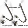 2026 new Roestvrijstalen anale haak Anusballen Metalen anale dilatator Buttplug Grote anale kralen prostaatstimulator insert