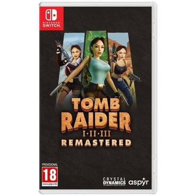 Tomb Raider I-III Remastered с Ларой Крофт в главной роли - Игра для Nintendo Switch