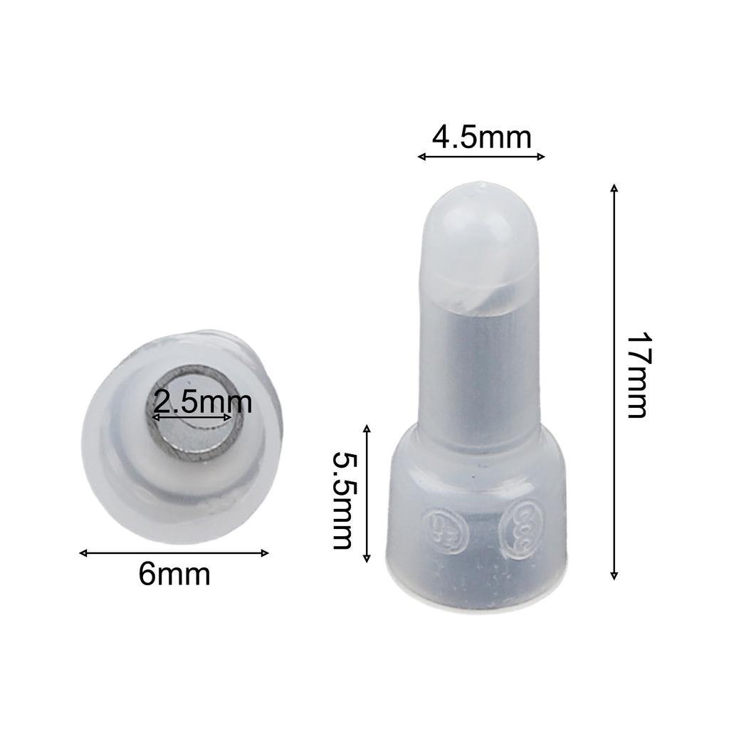 1X 2X 5X Closed End Crimp Terminal Connector Set 1000pcs Nylon Wire Connectors for Applian Repair and Circuit Work