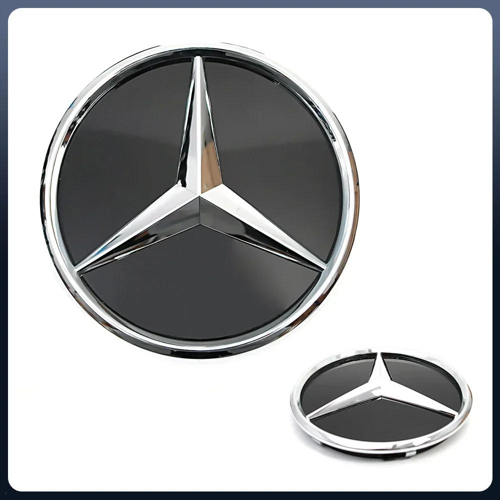 Front Grill Mirror Star Emblems Fit For Mercedes Benz W176 W205A B C E S R SL ML GL GLA GLK-Class