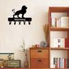 1pc Mighty Lion Metal Key Holder Wall Hook Art Decorative Accessories for Wall Mounting, Key Chain, Key Ring