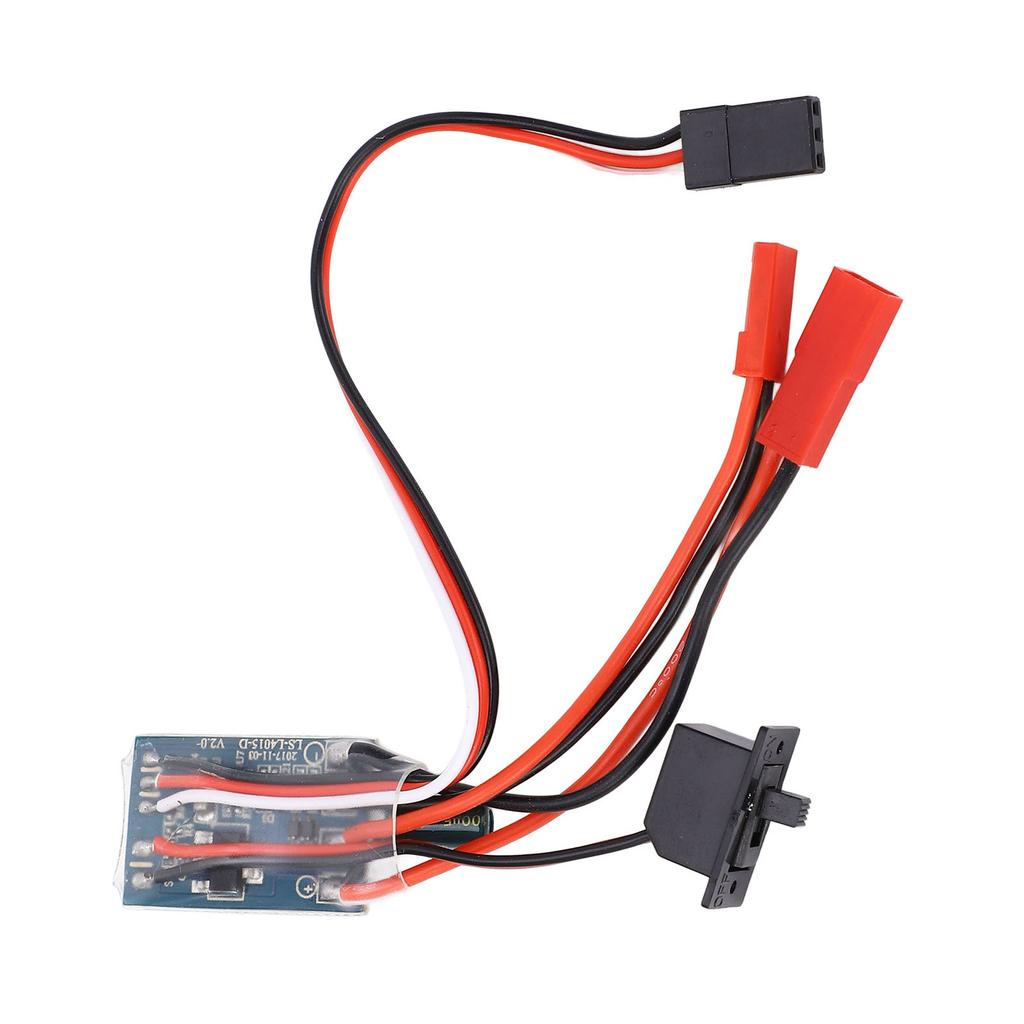 35A ESC Коллекторный 4~8В Электрический регулятор скорости Вперед Назад Тормоз Двунаправленный ESC для 130 180 260