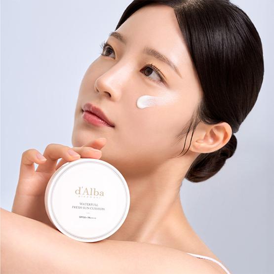 d'Alba Подушка для загара Waterfull Fresh (Мини) SPF 50+ ПА++++ 15г