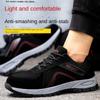 Construction Site Safety Protection Labor Insurance Shoes Men's Anti-smash and Anti-puncture Wear Men's Breathable Labor Insurance Shoes