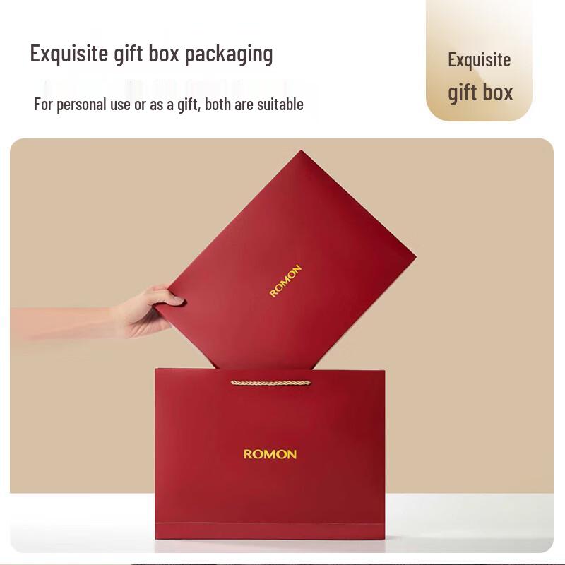 Romon Men's Pure Wool Scarf