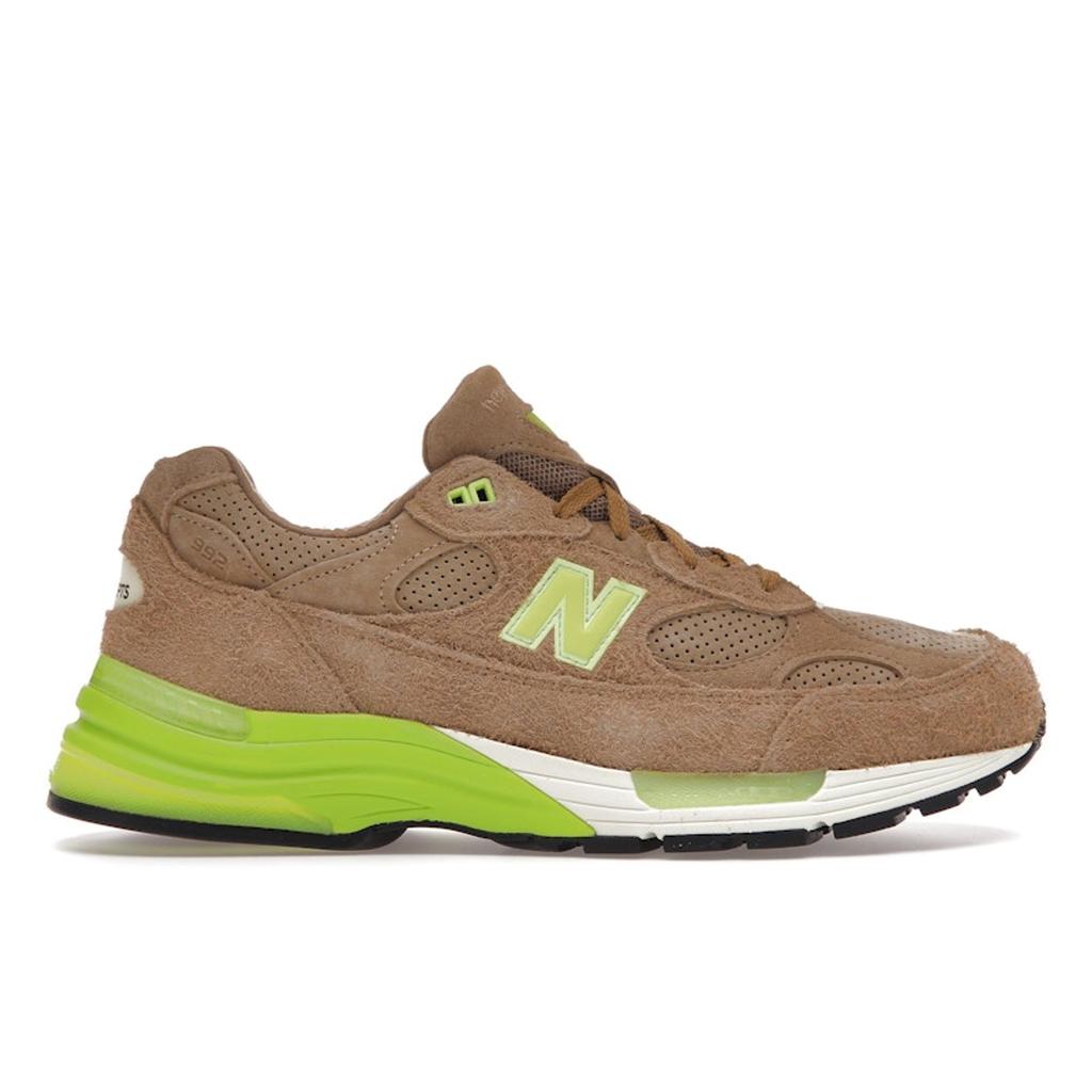 New Balance Concepts X 992 Made In USA Low Hanging Fruit Unisex Sneakers Brown Green M992CT